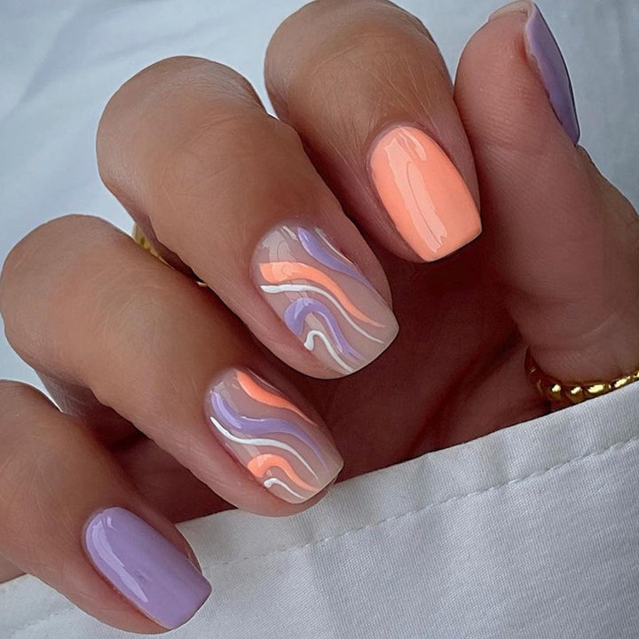 Artistic Swirl Nail Design Set Stornfield