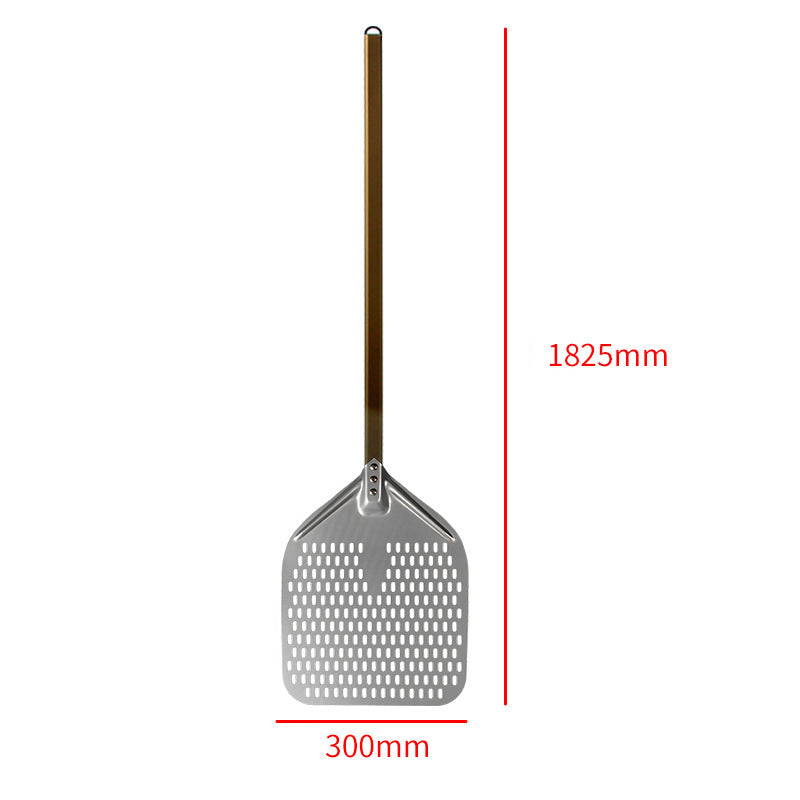 perforated aluminum pizza peel with extra-long ergonomic handle Stornfield