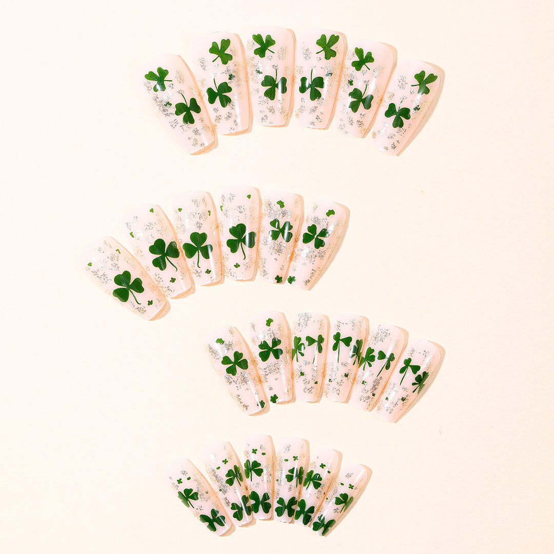 Shamrock-Themed Nail Art Kit Stornfield