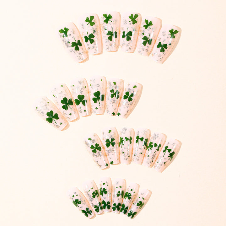 Shamrock-Themed Nail Art Kit Stornfield