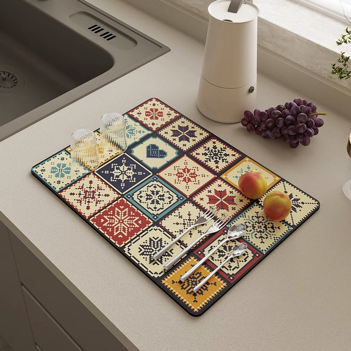 Decorative Kitchen Comfort Mat