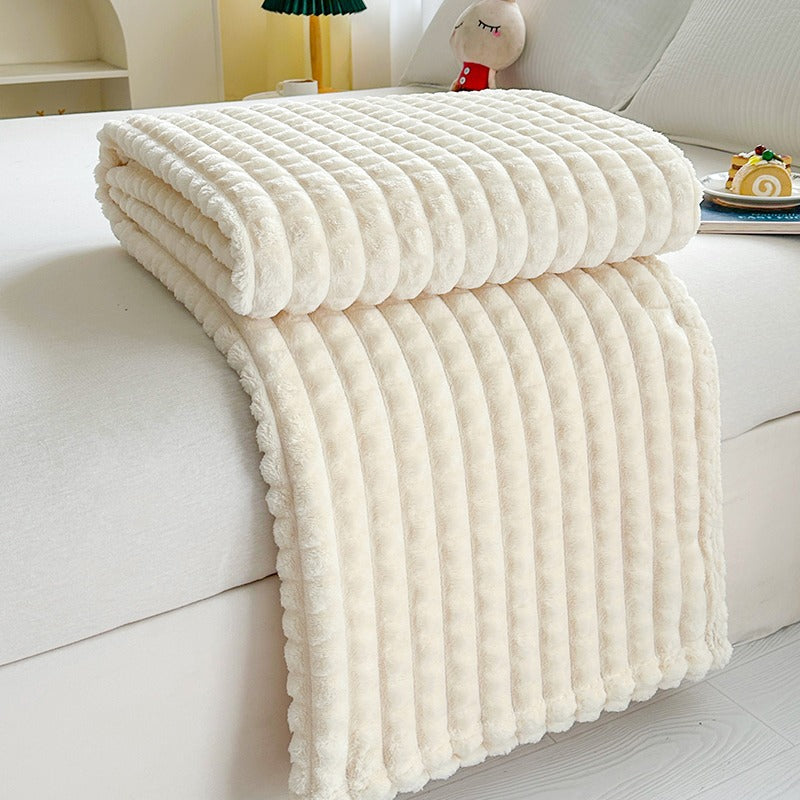 Ridge Textured Throw Blanket Stornfield