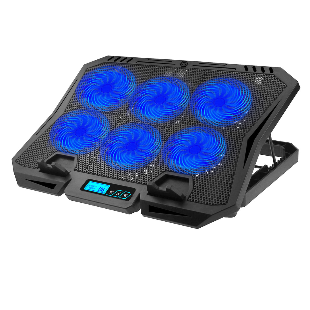 High-Performance Laptop Cooling Pad with Adjustable Fans Stornfield