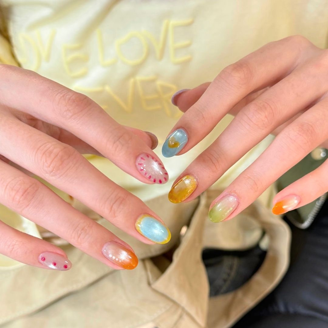 Artistic Ombre Glitter Nail Art Set Stornfield