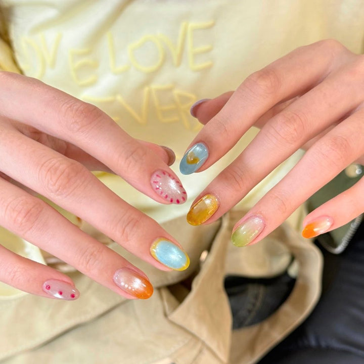 Artistic Ombre Glitter Nail Art Set Stornfield