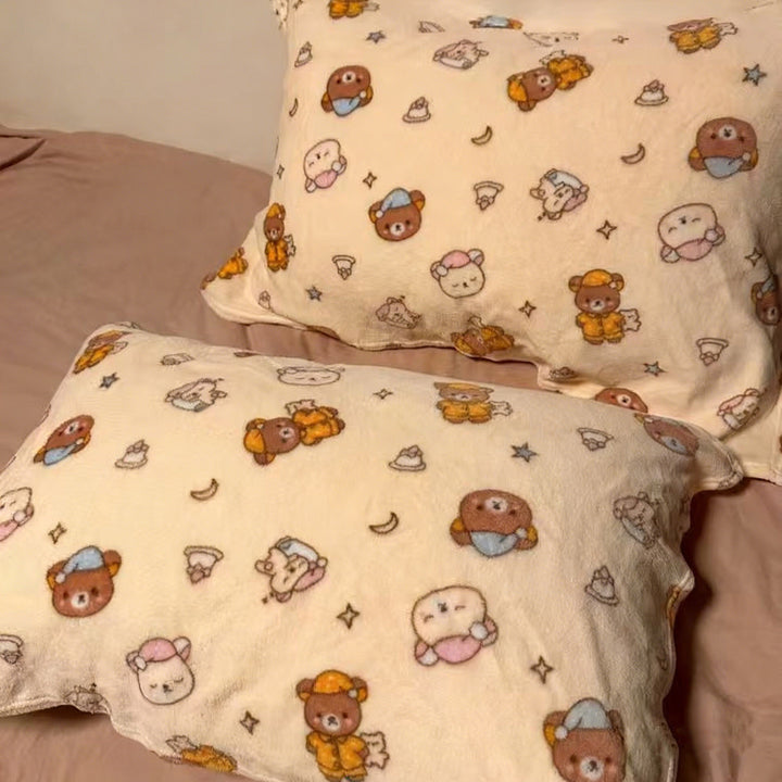 Cute Cartoon-Themed Pillowcases