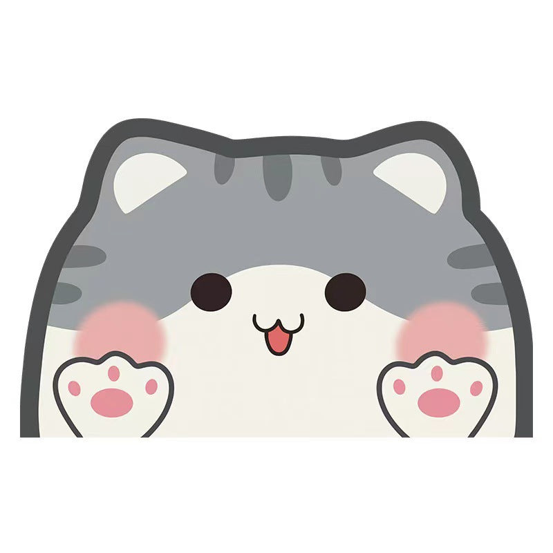 Cute Bunny-Themed Decorative Sticker