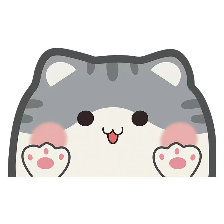 Cute Bunny-Themed Decorative Sticker