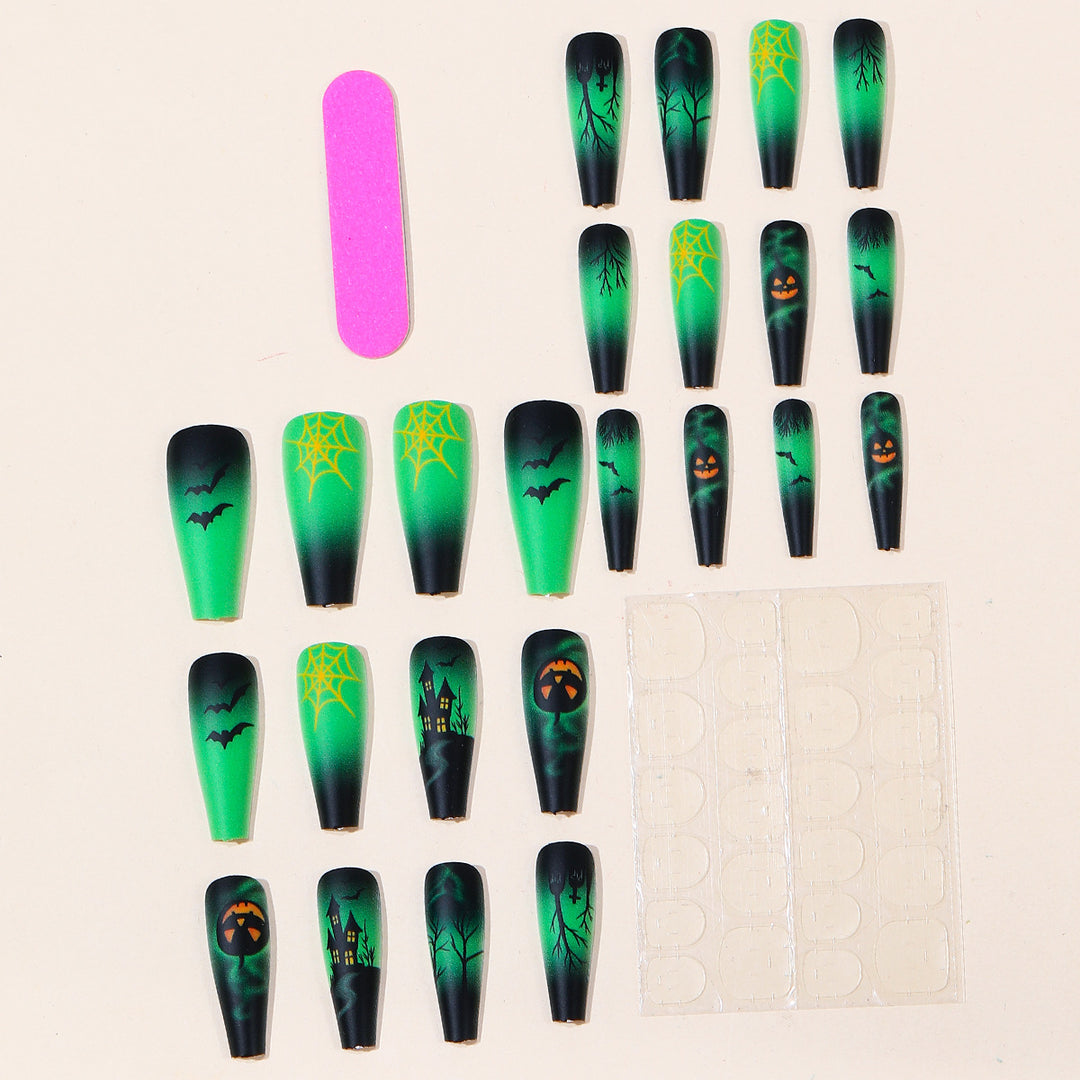 Spooky Halloween-Themed 3D Nail Art Extensions Stornfield