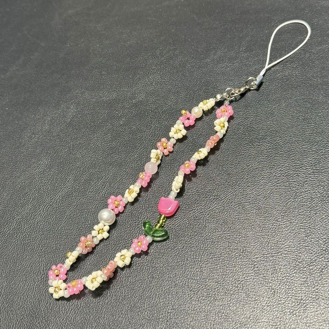 Decorative Floral Beaded Phone Strap Stornfield