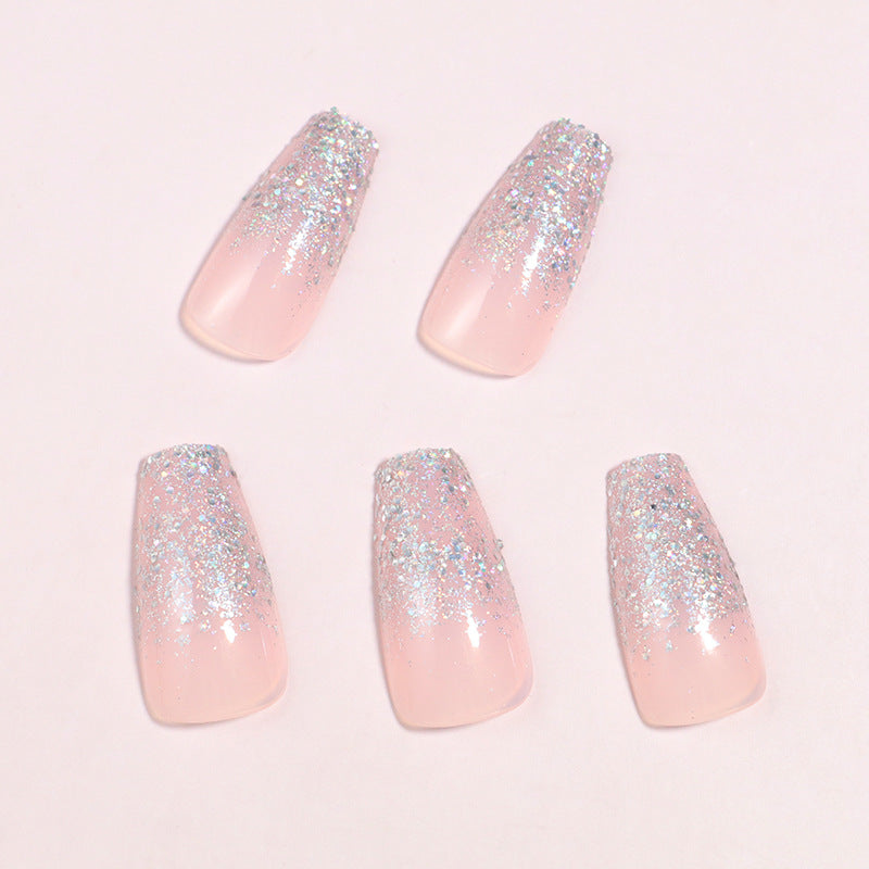 Luxury Glitter Ombre Press-On Nail Set Stornfield