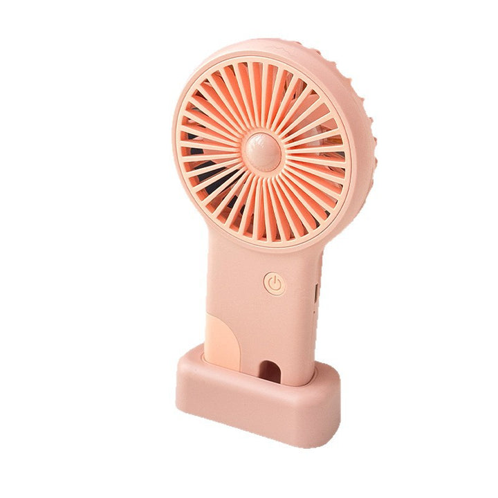 Unisex Portable Hand Fan with USB Charging Function and Ergonomic Handle Stornfield