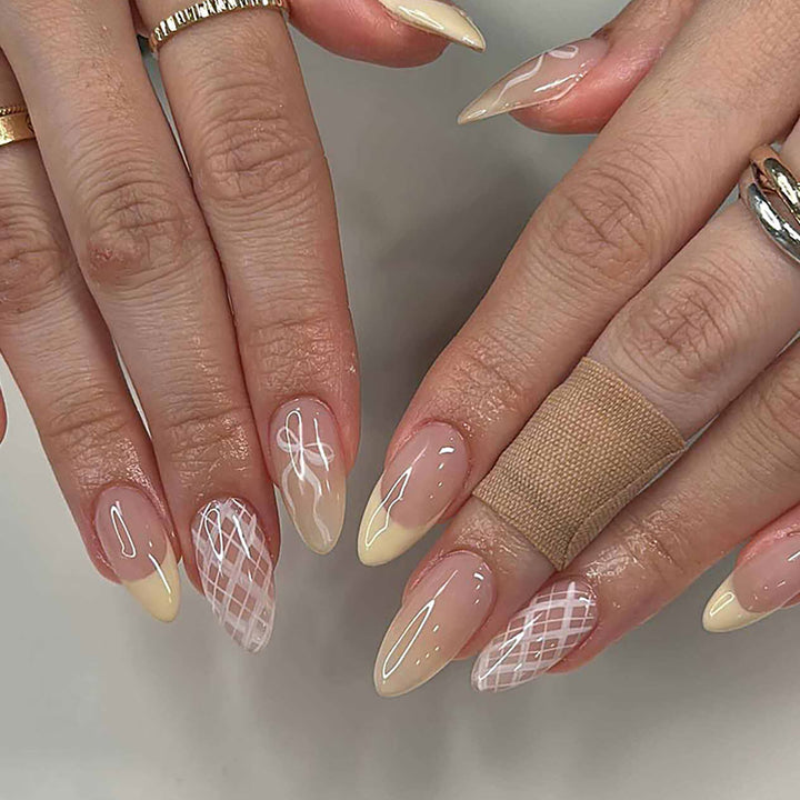 Elegant Stiletto Nail Art Set