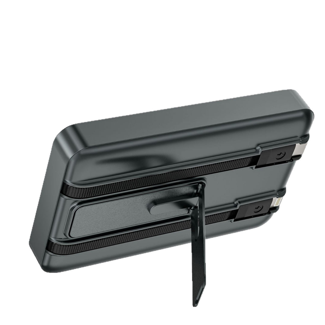 Magnetic power bank with high-speed charging and integrated Qi technology Stornfield