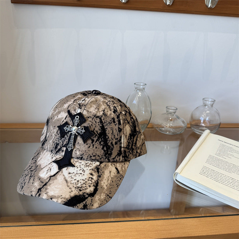 Men's Cross-Embellished Cap Stornfield