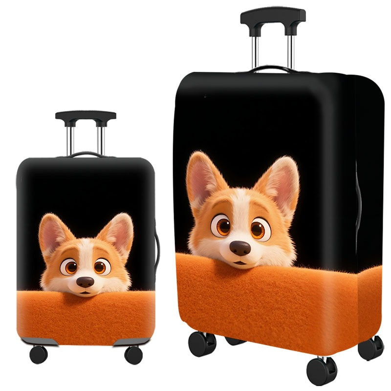 Artistic Cat-Themed Hard Shell Suitcase Stornfield