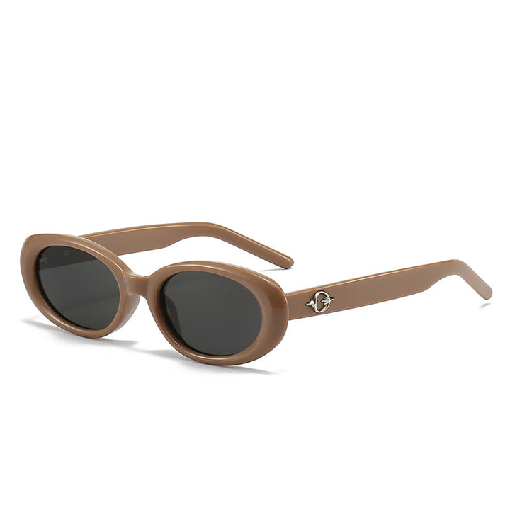 Stylish Sleek Oval Sunglasses Stornfield