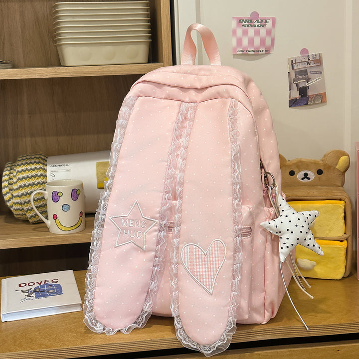 Playful Decorative Patchwork Backpack Stornfield