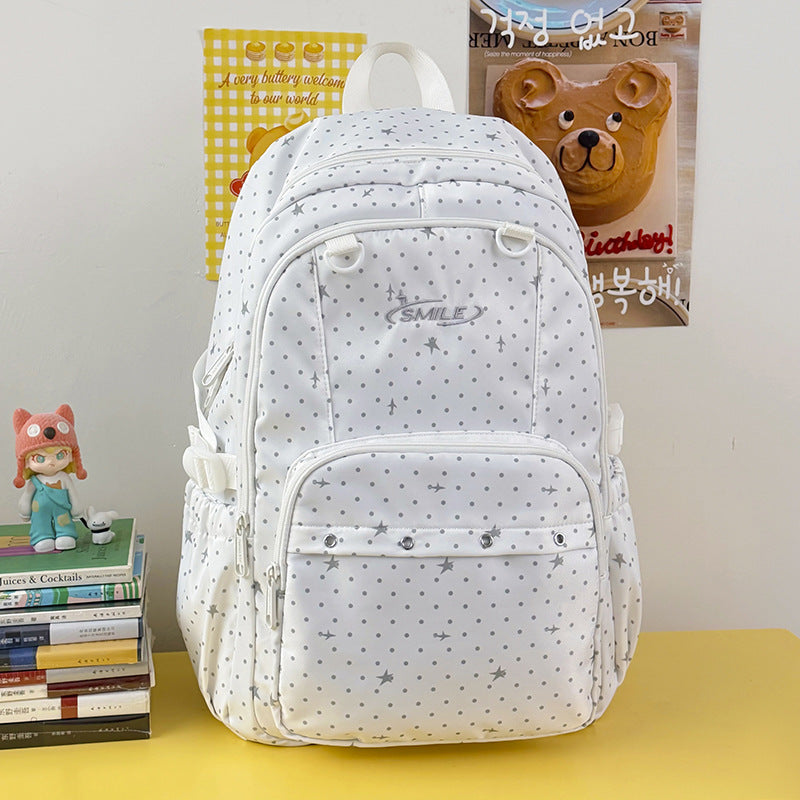 Star-Patterned Casual Backpack Stornfield 1791204705