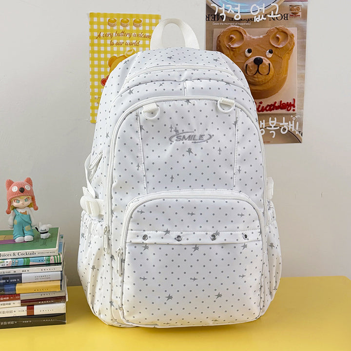 Star-Patterned Casual Backpack Stornfield 1791204705