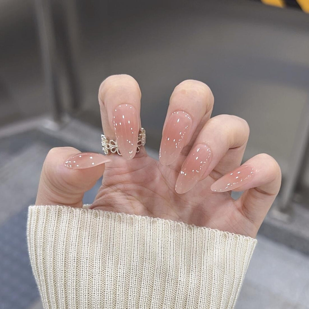 Artificial nails with elegant glitter effect Stornfield