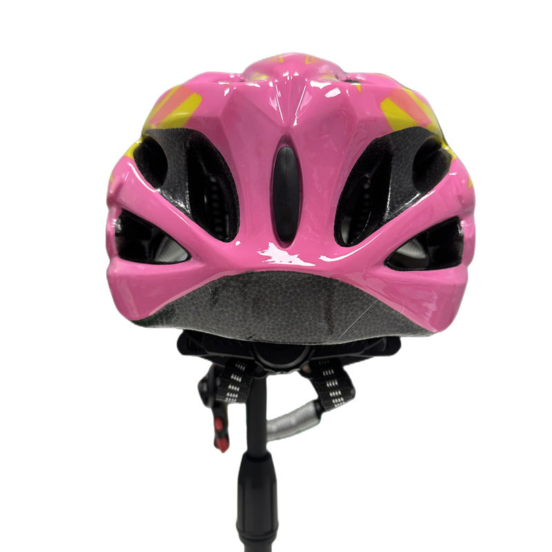 streamlined high-ventilation cycling helmet with micro-adjust retention and impact-absorbing liner Stornfield