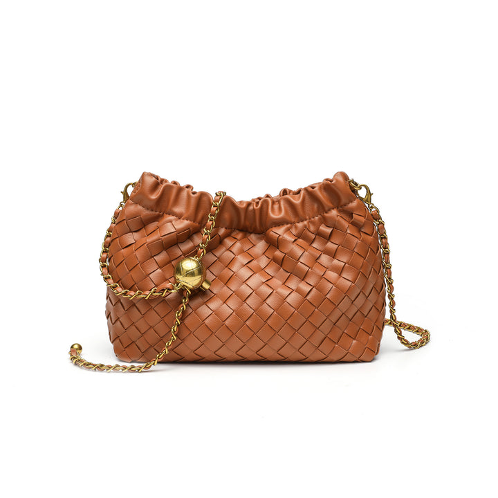Woven Leather Evening Purse Stornfield