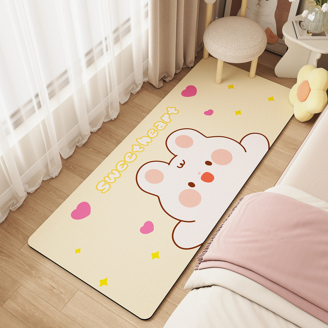 Cheerful Cartoon-Themed Area Rug