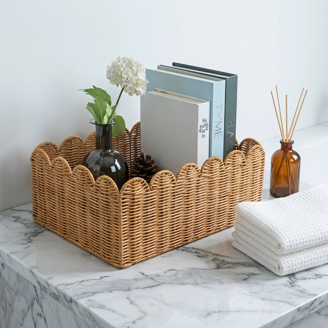 Decorative Woven Storage Tray Stornfield