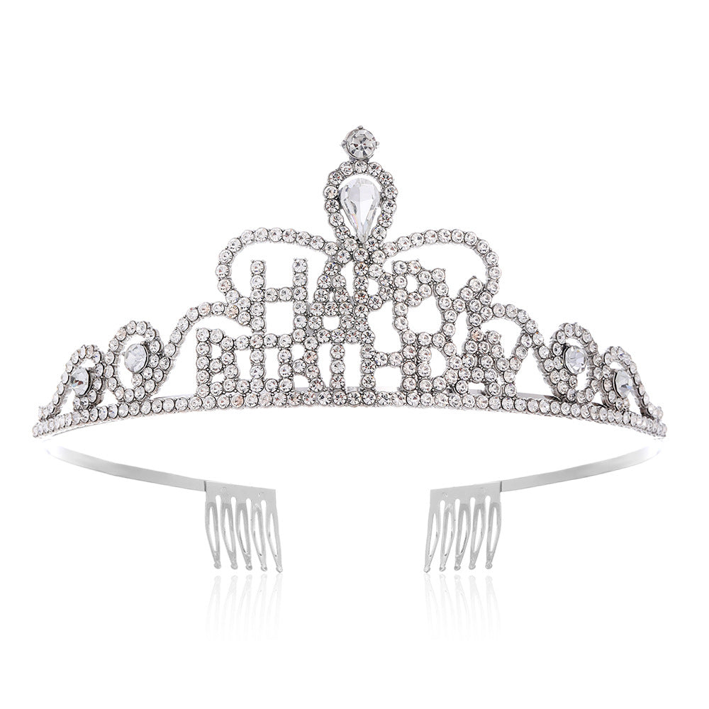 Women Funkenkrone with "Happy Birthday" lettering Stornfield