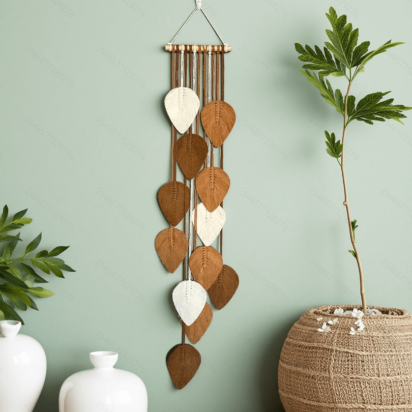 Leaf-Inspired Macrame Wall Hanging Stornfield