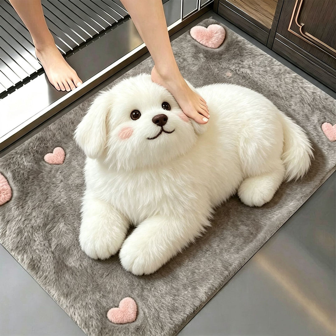 Plush Animal-Themed Area Rug