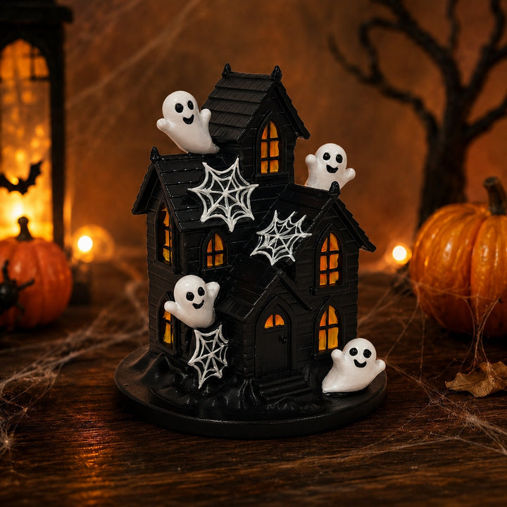 Halloween Deco House with spooky ghosts Stornfield