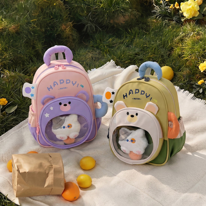 Playful Bear-Themed Backpack Stornfield