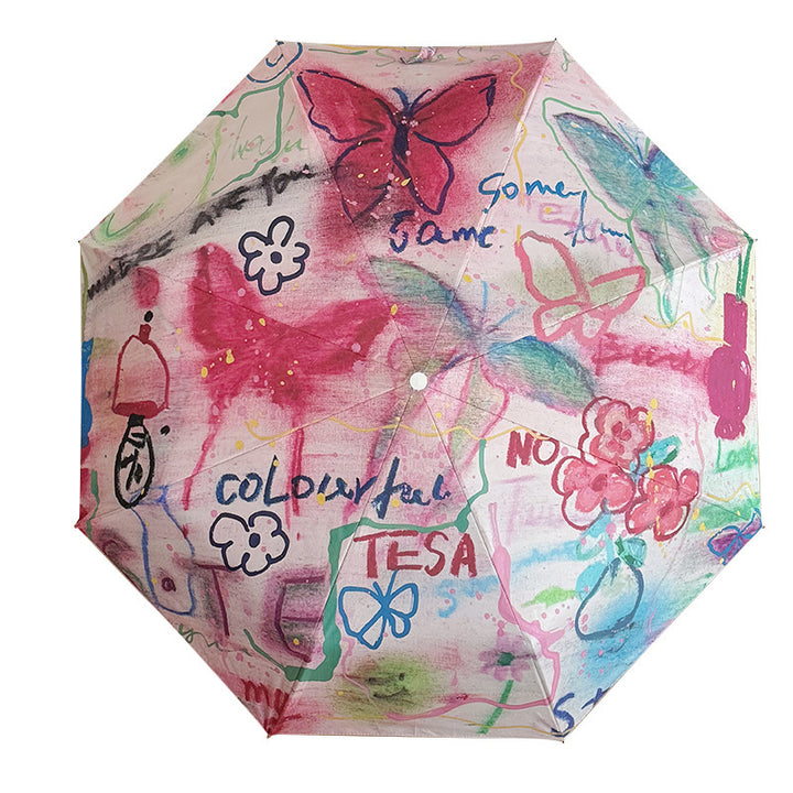 Women’s Foldable Tote Bag with Integrated Umbrella Stornfield