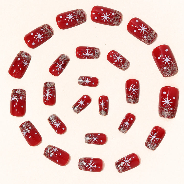 Festive Glitter Nail Art Stornfield