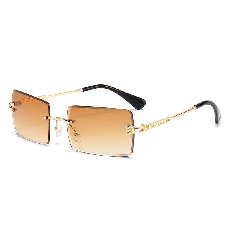 Women's fashionable rectangular sunglasses with gradient lenses Stornfield