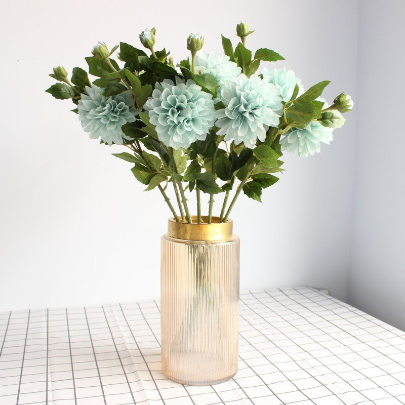 Realistic Dahlia Flower Stem