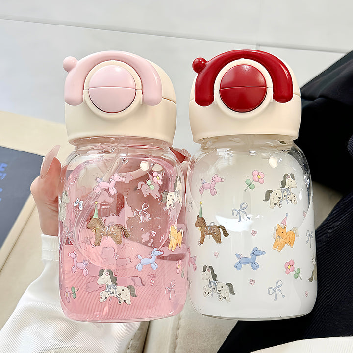 Women's funny drinking bottle with cute animal motif Stornfield