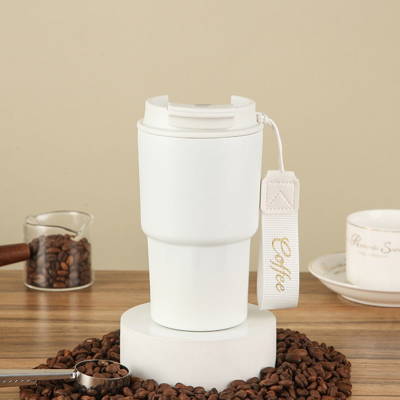 Women's high-quality coffee mug with silicone lid Stornfield