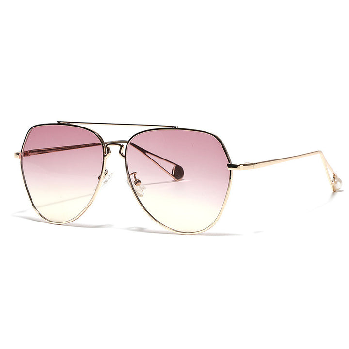 Women's aviator sunglasses with polarized lenses and elegant metal frame Stornfield