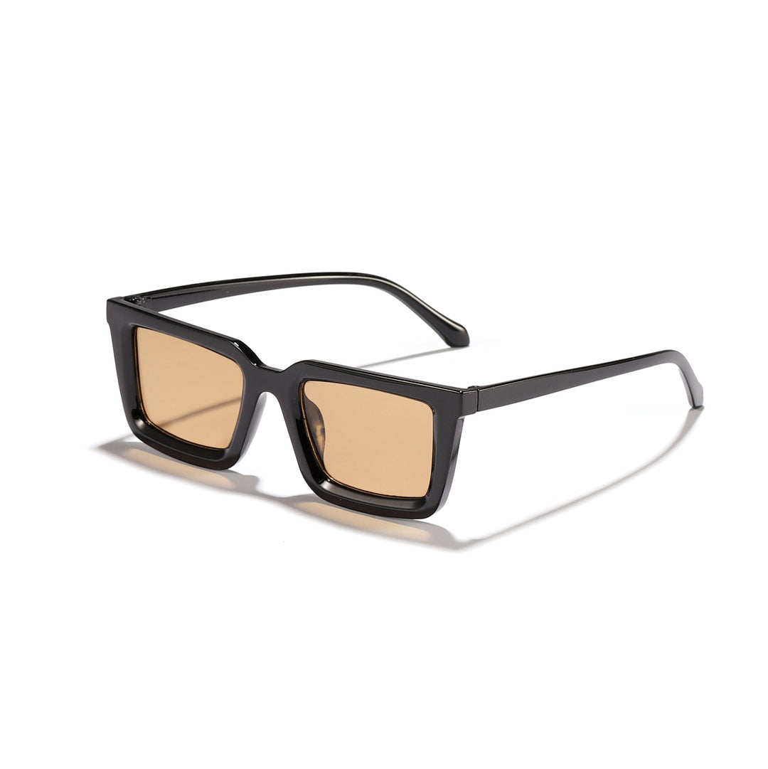 Women's modern square sunglasses with mirrored lenses Stornfield