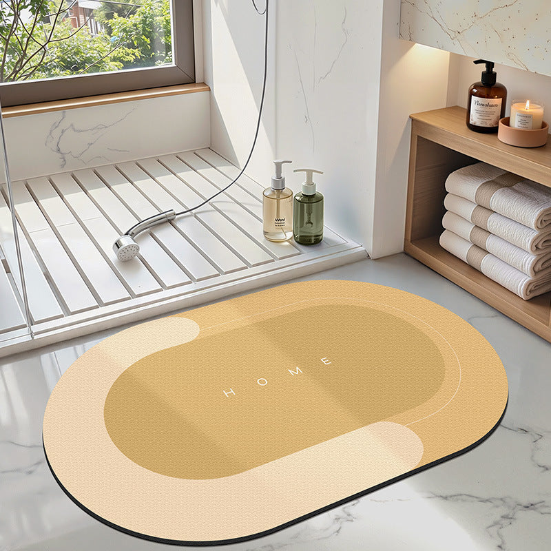 Modern Abstract Bathroom Mat