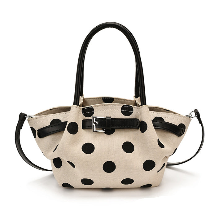 Polka Dot Structured Handbag Stornfield