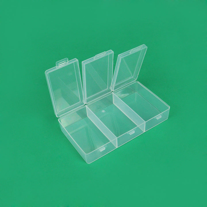 Multi-Compartment Clear Craft Storage Box Stornfield