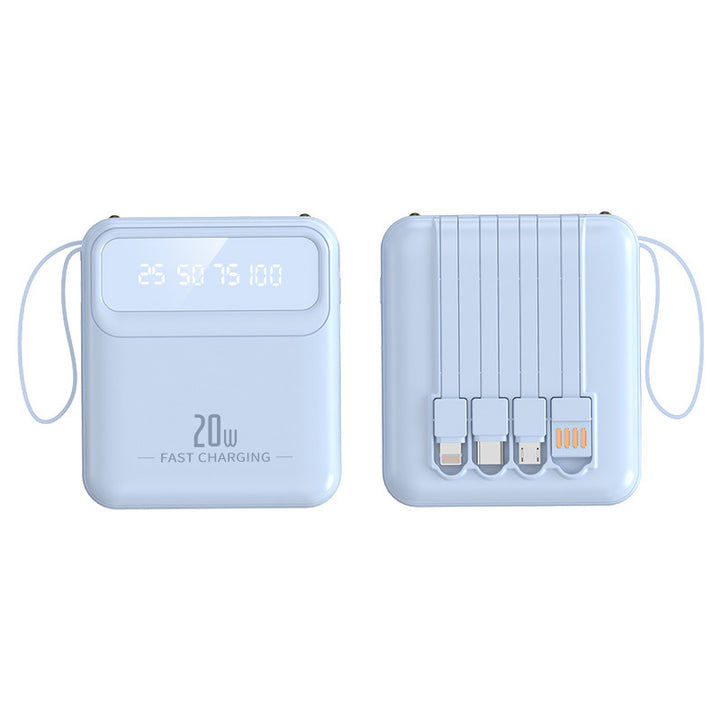 Portable power bank with integrated multifunction charging technology Stornfield