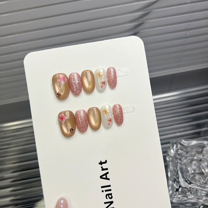 Decorative Press-On Nail Art Set 1790734342