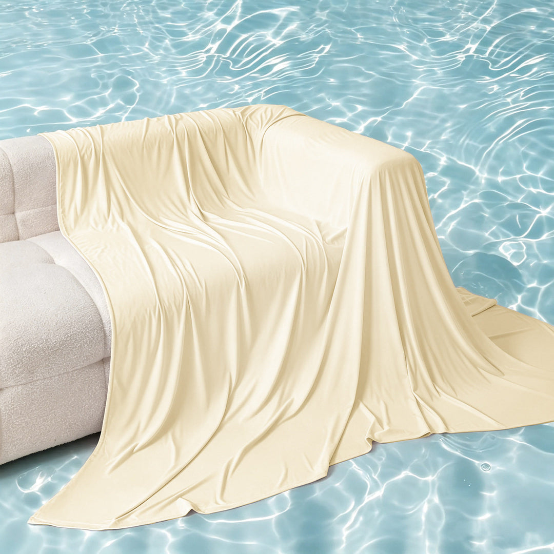 Unisex nan extra soft stretch sofa blanket made of microfiber as a versatile sofa cover Stornfield