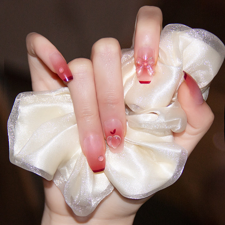 Elegant Nail Art with Gloss Finish Stornfield