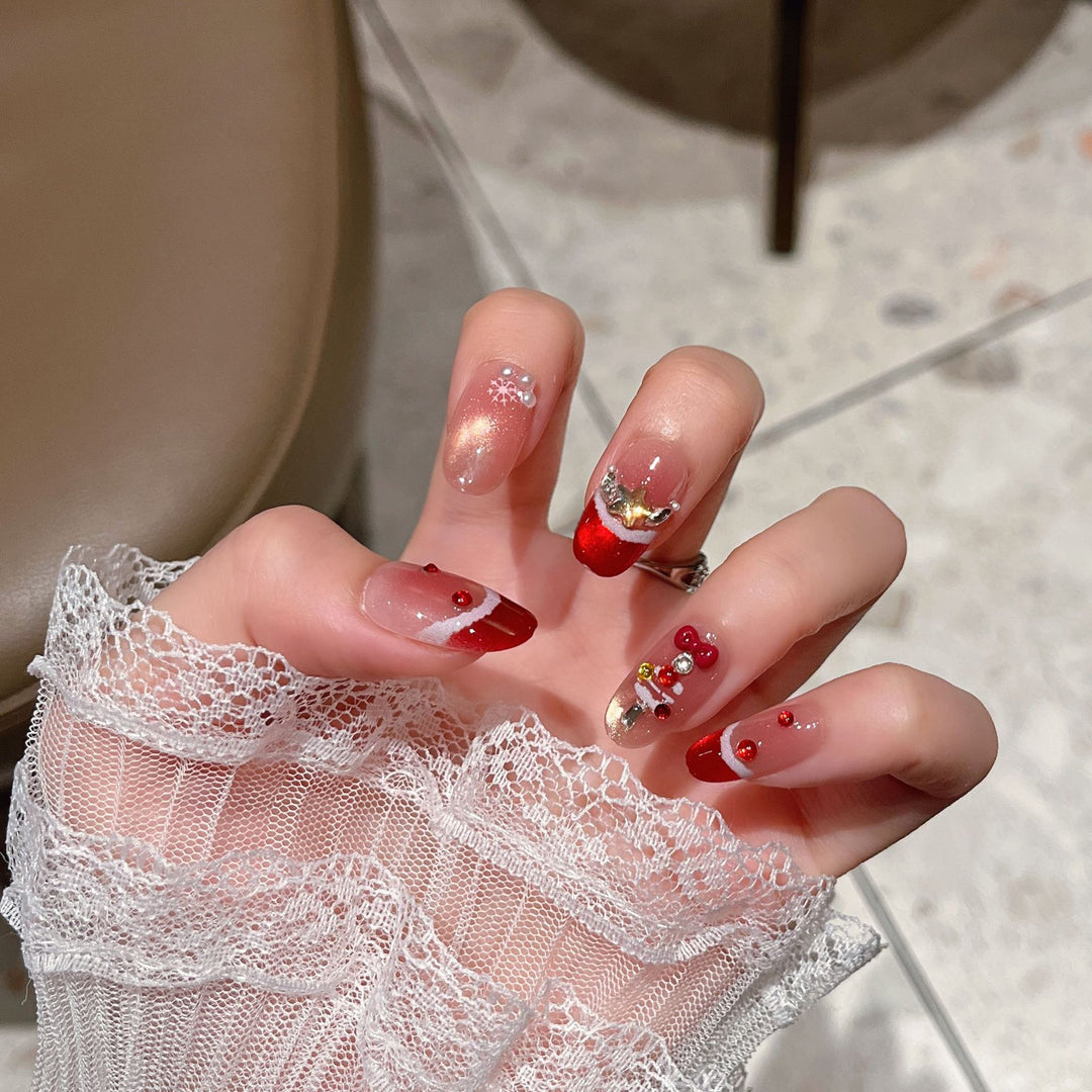 Themed Decorative Press-On Nail Art Stornfield